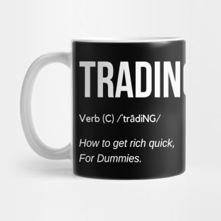 Funny Trading Definition Mug